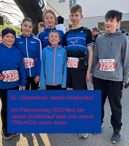 Mehr über den Artikel erfahren 52. Griesheimer Jacobi-Straßenlauf