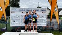 Mehr über den Artikel erfahren Starkes TVL-Nachwuchstrio beim 16. Burgwald-Triathlon